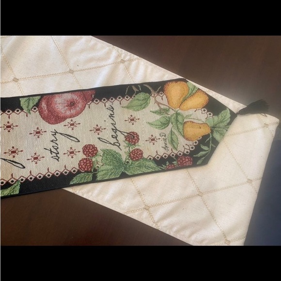 Vintage Tapestry “Home is where your story begins “ wall hanging - Picture 2 of 5